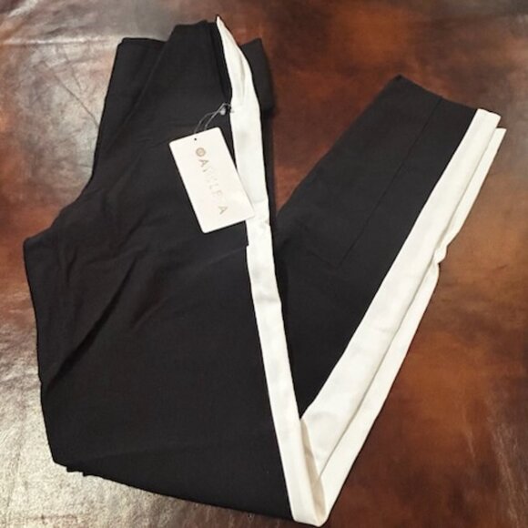 NWT Athleta Interstellar Colorblock Fitted Body Sculpt Tight Split Stretch Pants - Picture 8 of 11